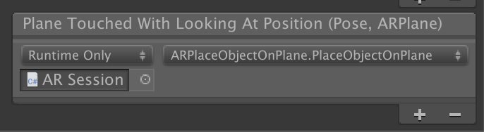 Screenshot of an inspector panel in Unity.